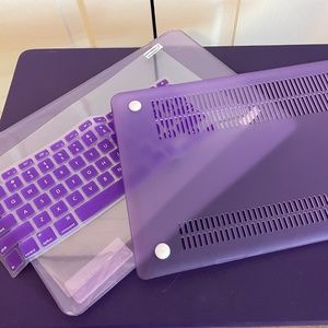 Purple MacBook Pro 13" Purple Case for 2016 & 2017 Models (A1708)